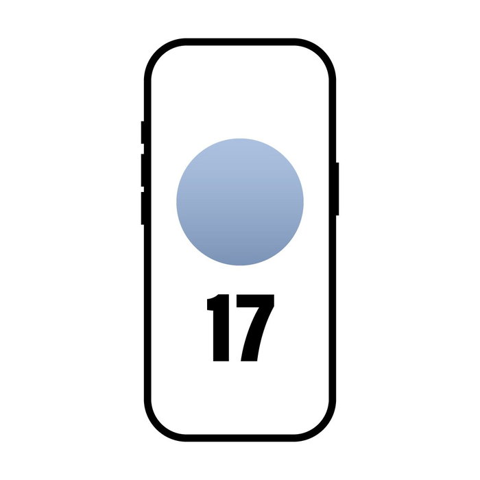 Apple iPhone 17 256GB 6.3-inch 5G Azul Neblina Apple iPhone 17 256GB 6.3-inch 5G Azul Neblina